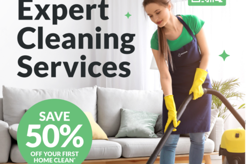 SAVE 50% for Your First home clean